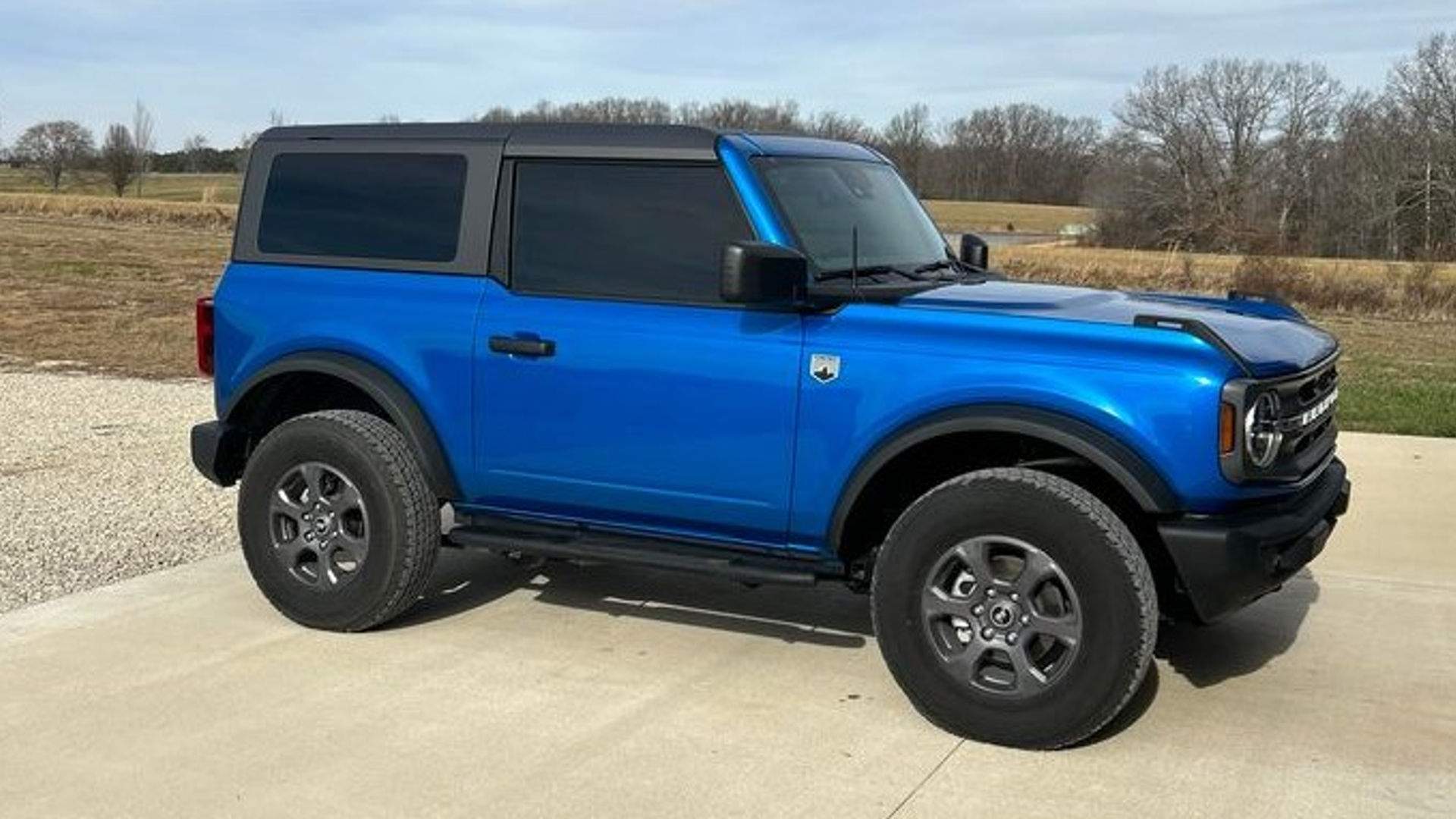 Tinted vehicle