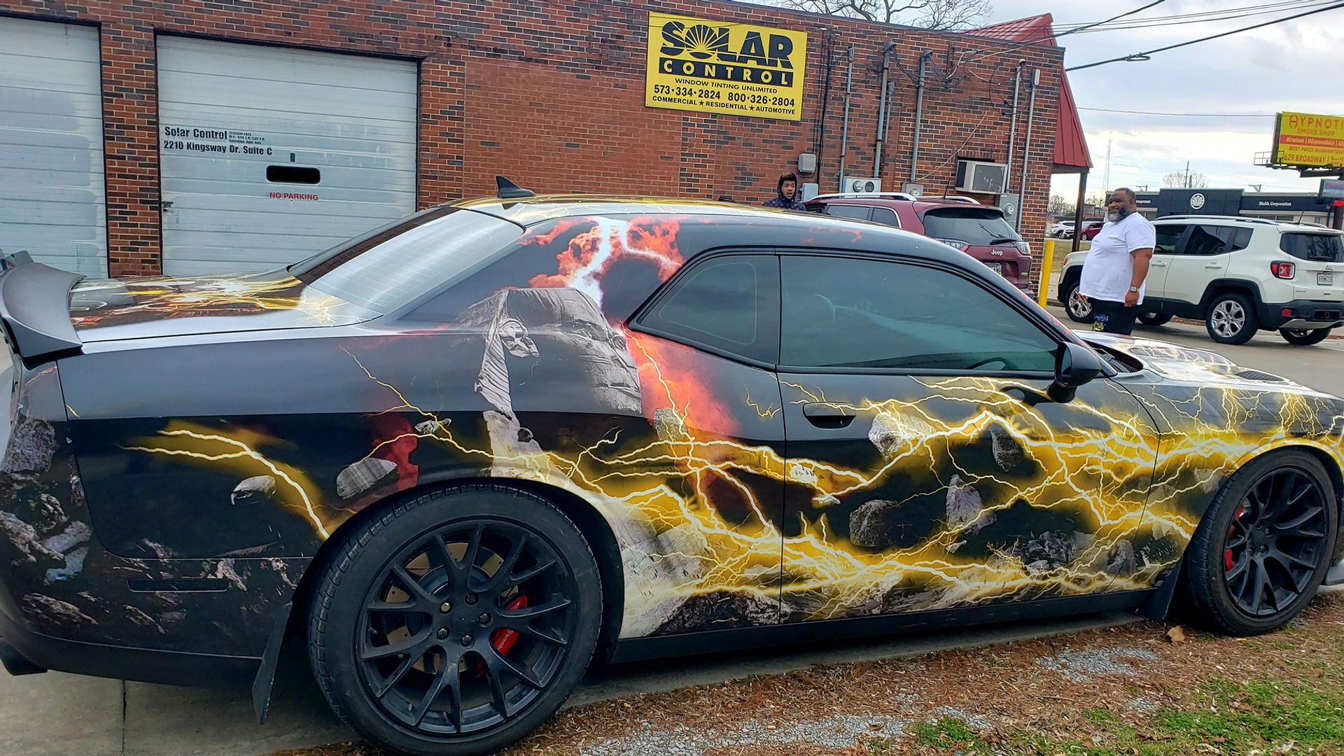 Custom vehicle at Solar Control